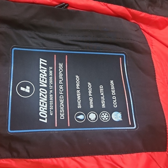 LORENZO VERATTI XXXL ATOM STYLE Men's Winter Puffer Jacket with Hood - Picture 12 of 16